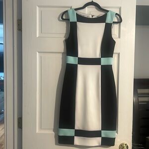Maggie London Color Blocked Sheath Dress